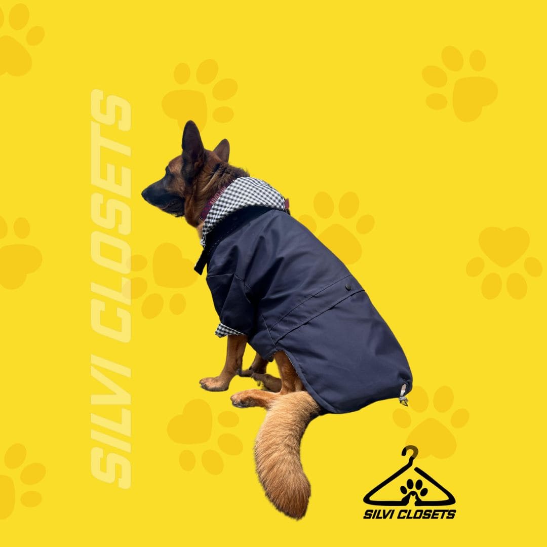 CHAQUETA IMPERMEABLE AZUL NOCHE