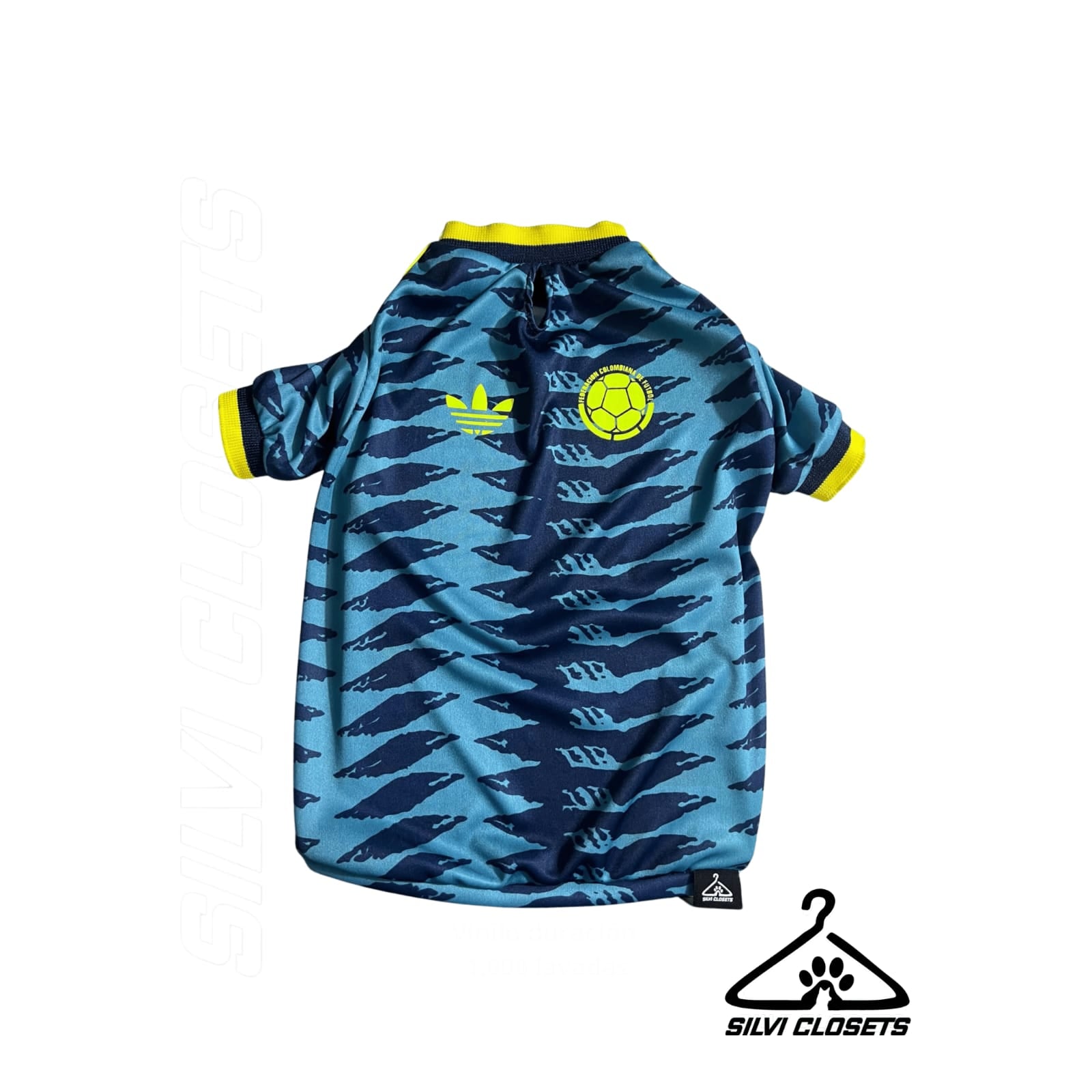 CAMISA DEL MUNDIAL PARA PERROS 2026 AZUL
