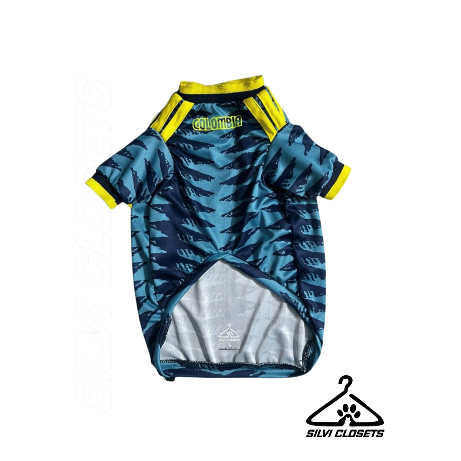 CAMISA DEL MUNDIAL PARA PERROS 2026 AZUL