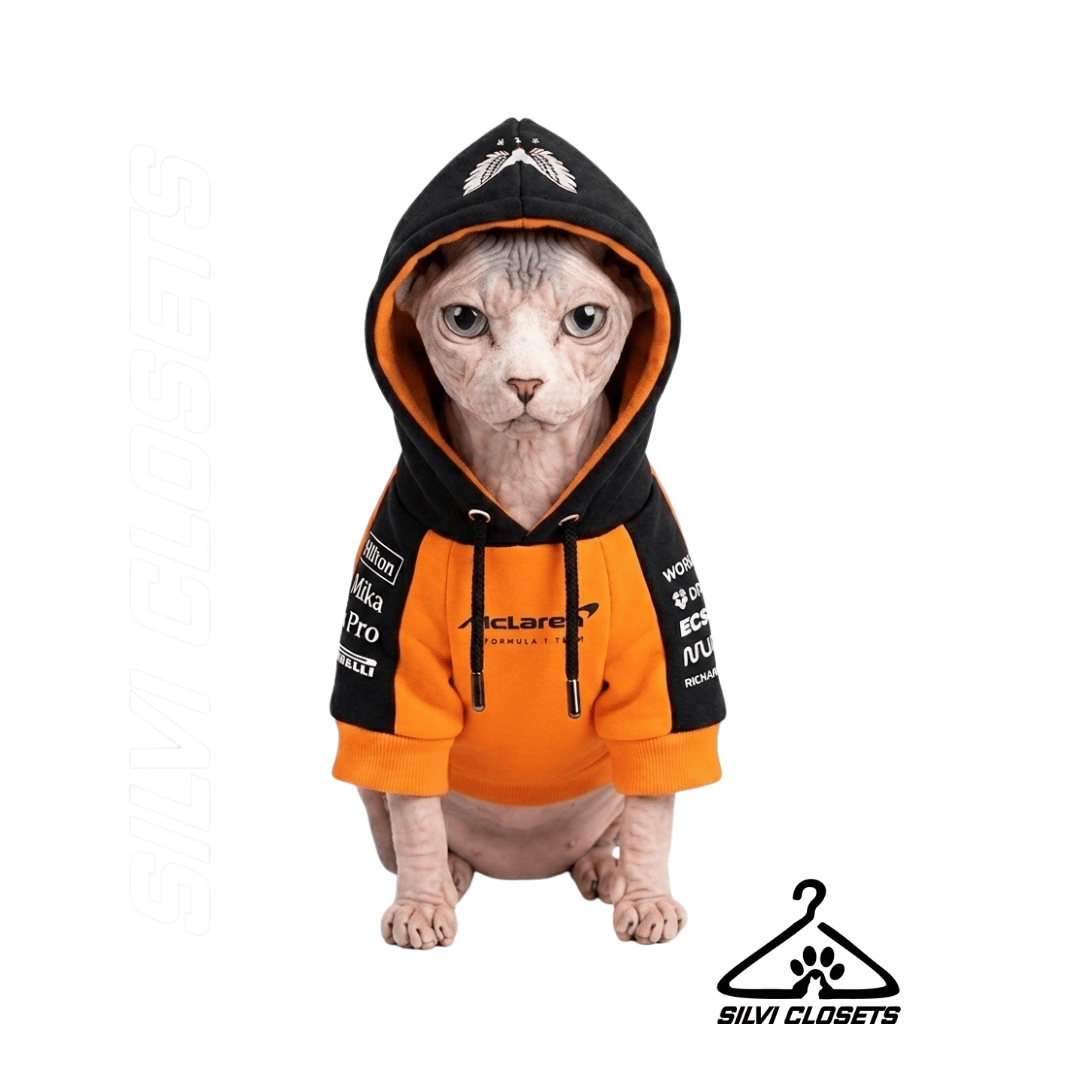 HOODIE MCLAREN ORANGE GATOS