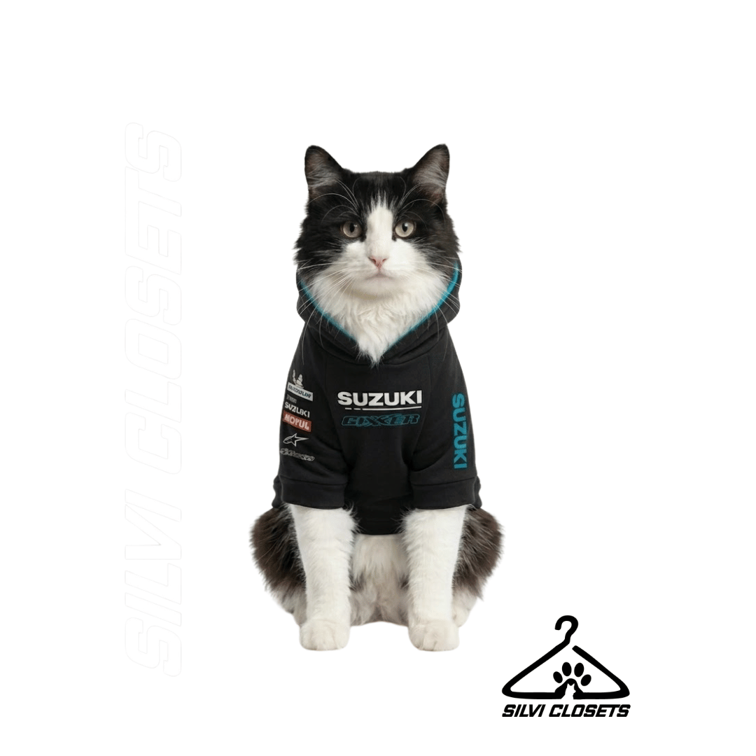 HOODIE SUZUKI GIXXER GATOS