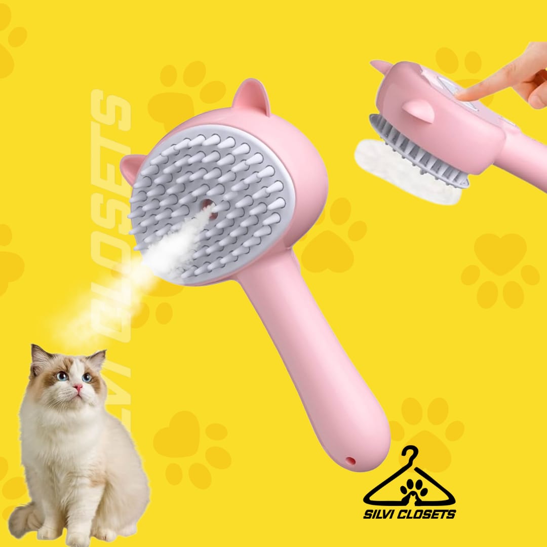 Cepillo Peine Difusor Para Mascotas