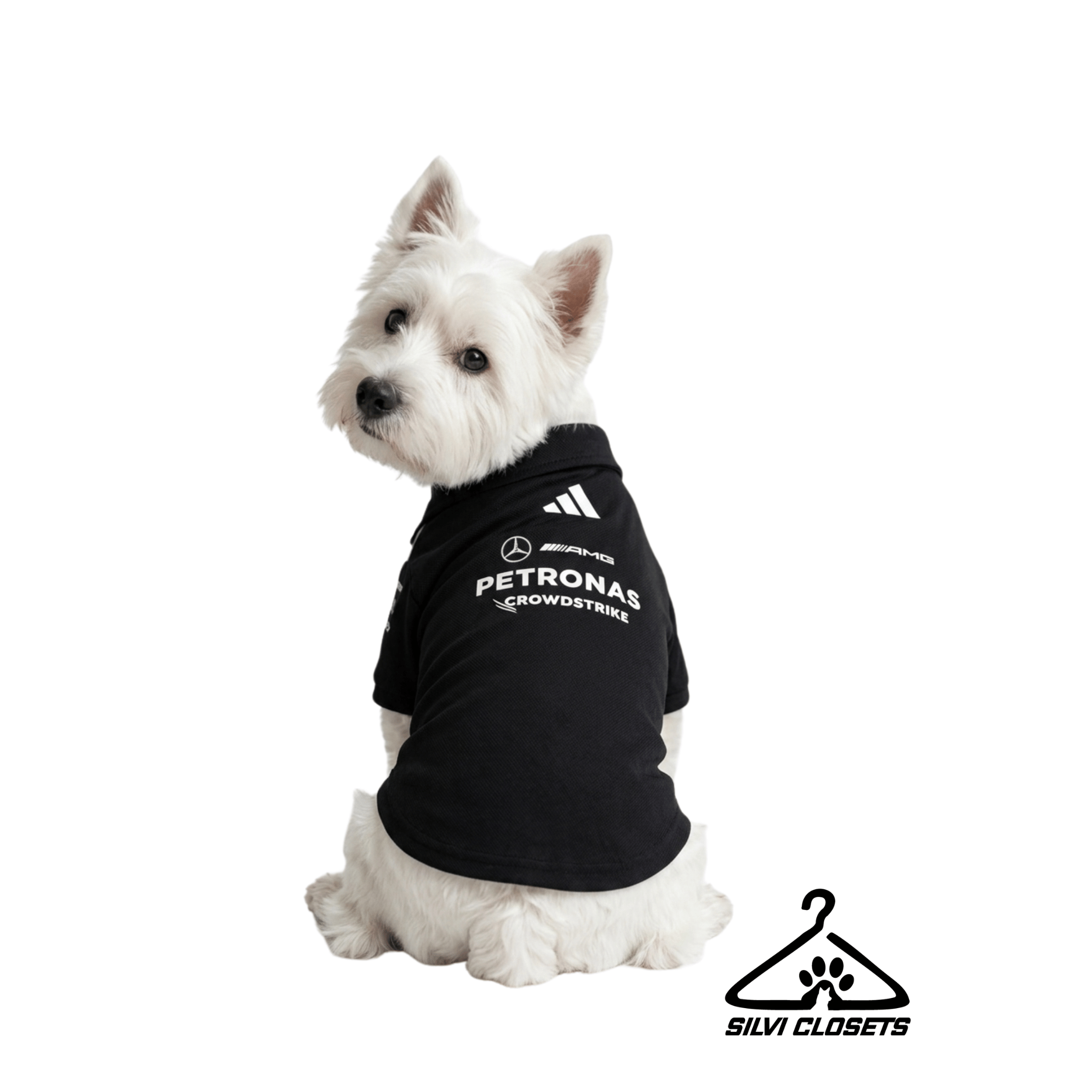 CAMISA POLO MERCEDES PERRO