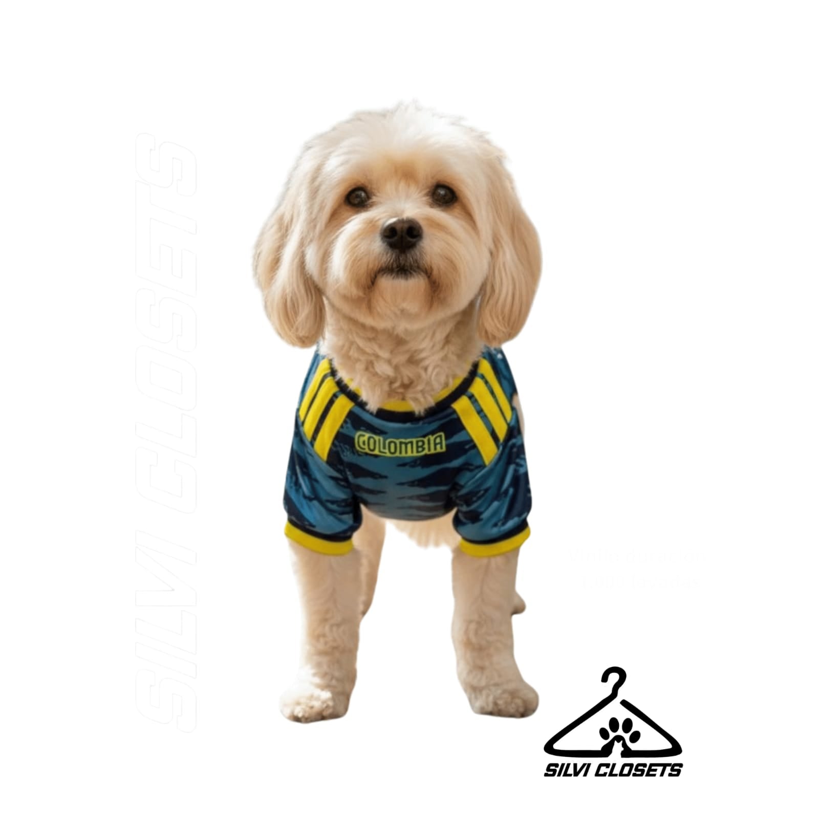 CAMISA DEL MUNDIAL PARA PERROS 2026 AZUL