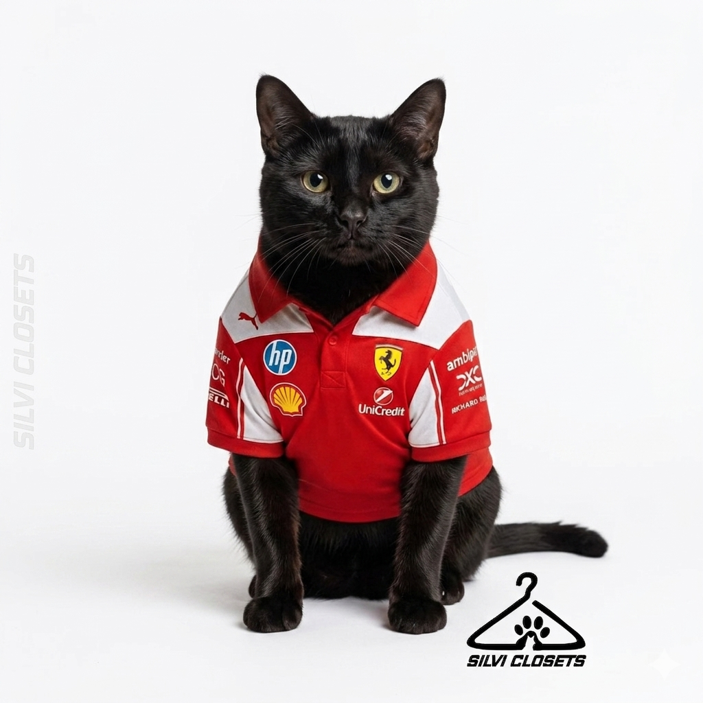 CAMISA POLO FERRARI GATO