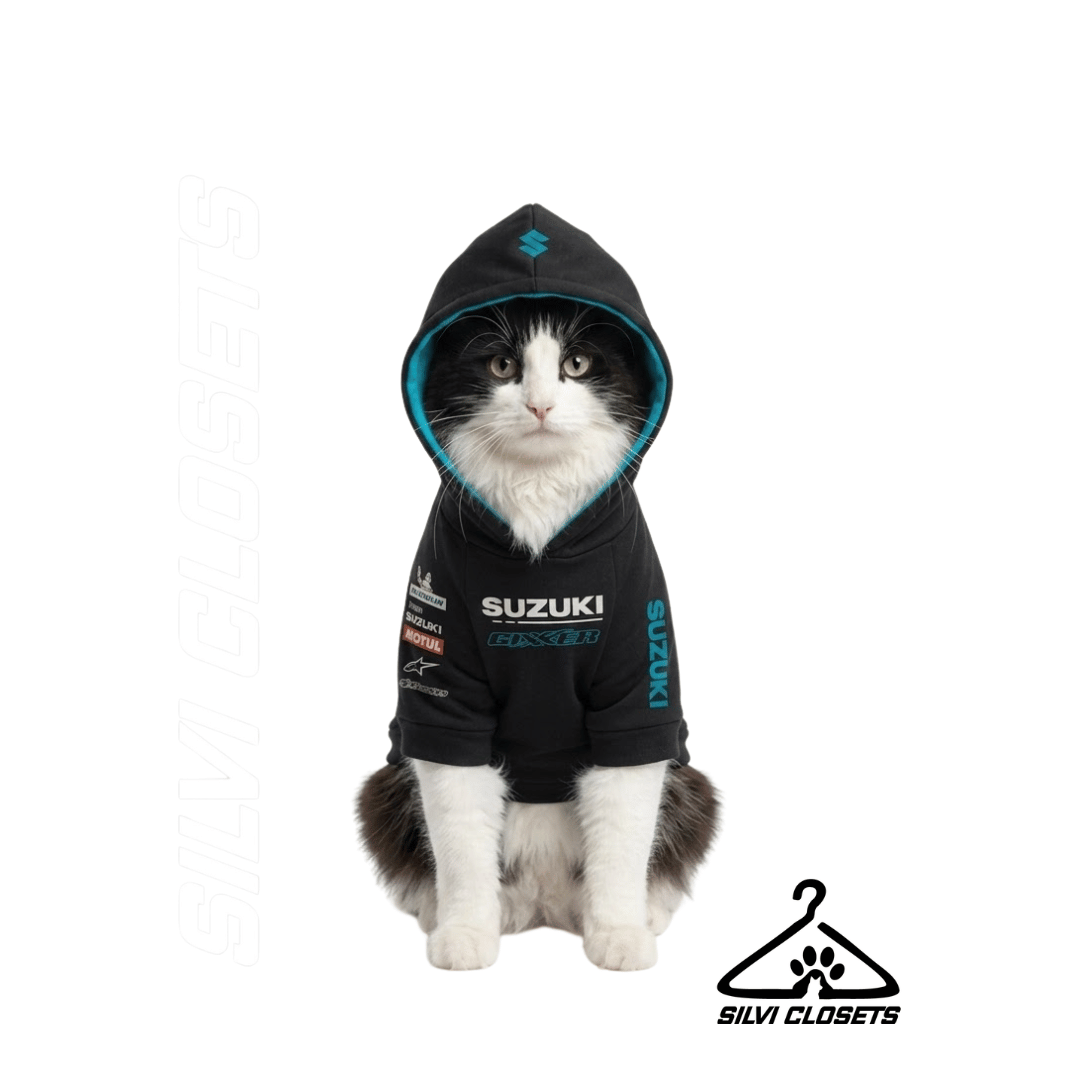HOODIE SUZUKI GIXXER GATOS