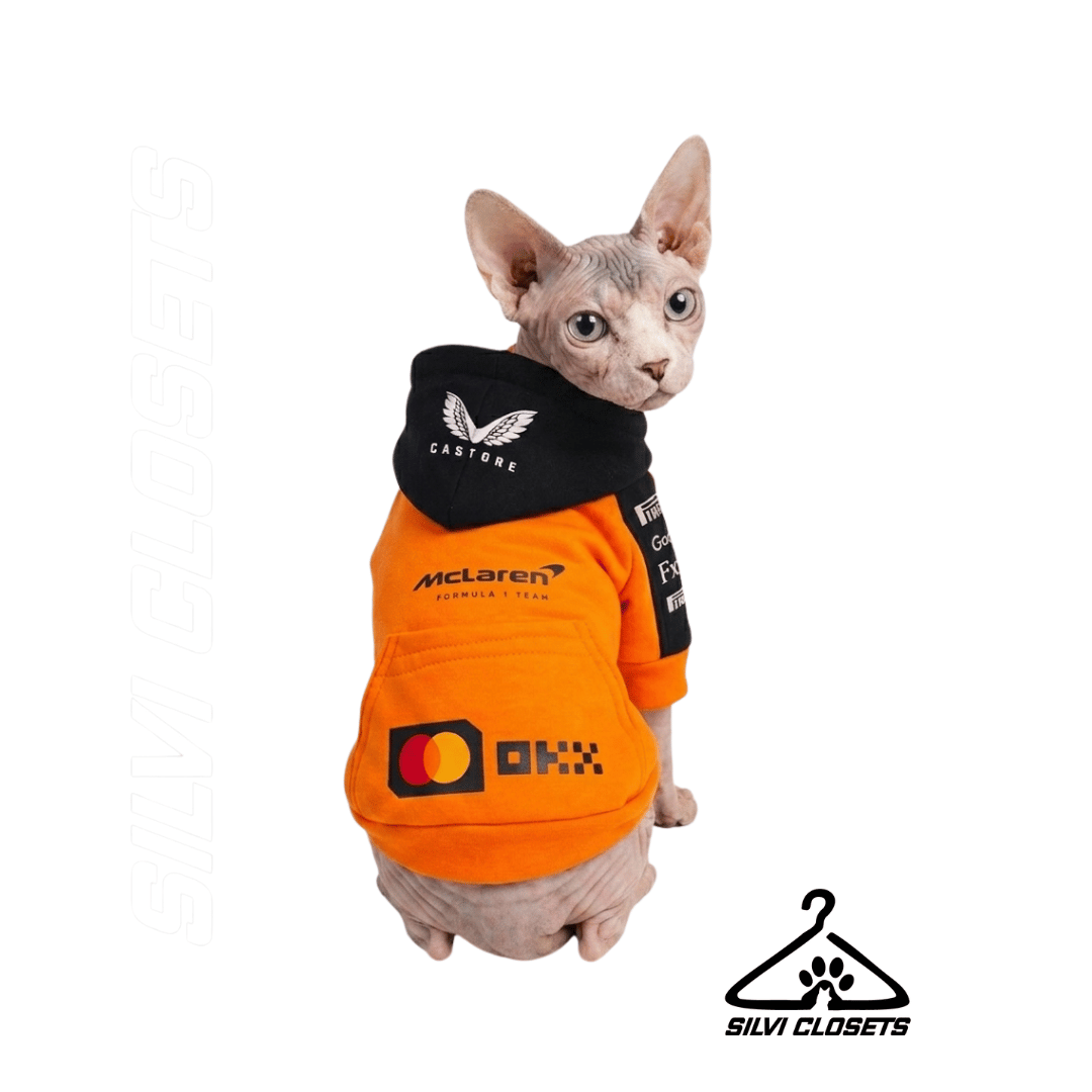 HOODIE MCLAREN ORANGE GATOS