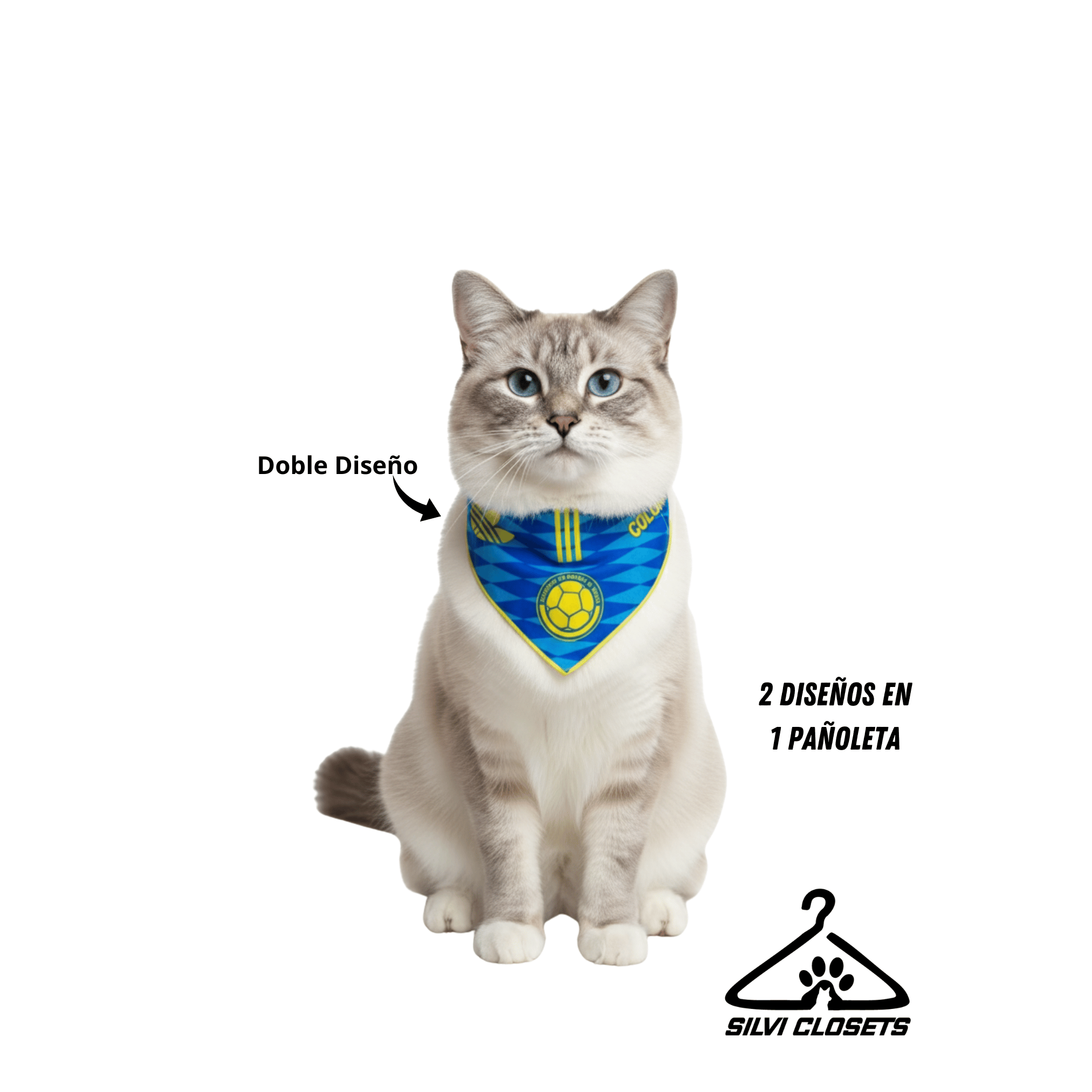 PAÑOLETA DE LA SELE PARA GATOS