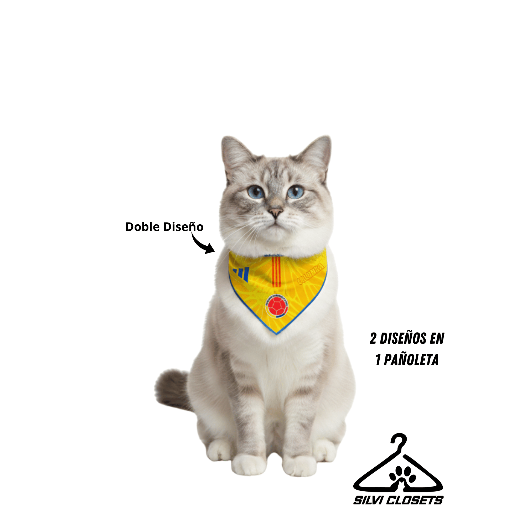 PAÑOLETA DE LA SELE PARA GATOS