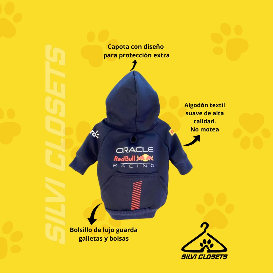 HOODIE RED BULL