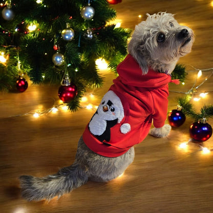 HOODIE MATCH NAVIDEÑO PARA MASCOTA