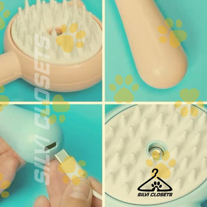 Cepillo Peine Difusor Para Mascotas