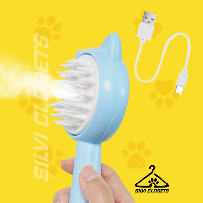 Cepillo Peine Difusor Para Mascotas