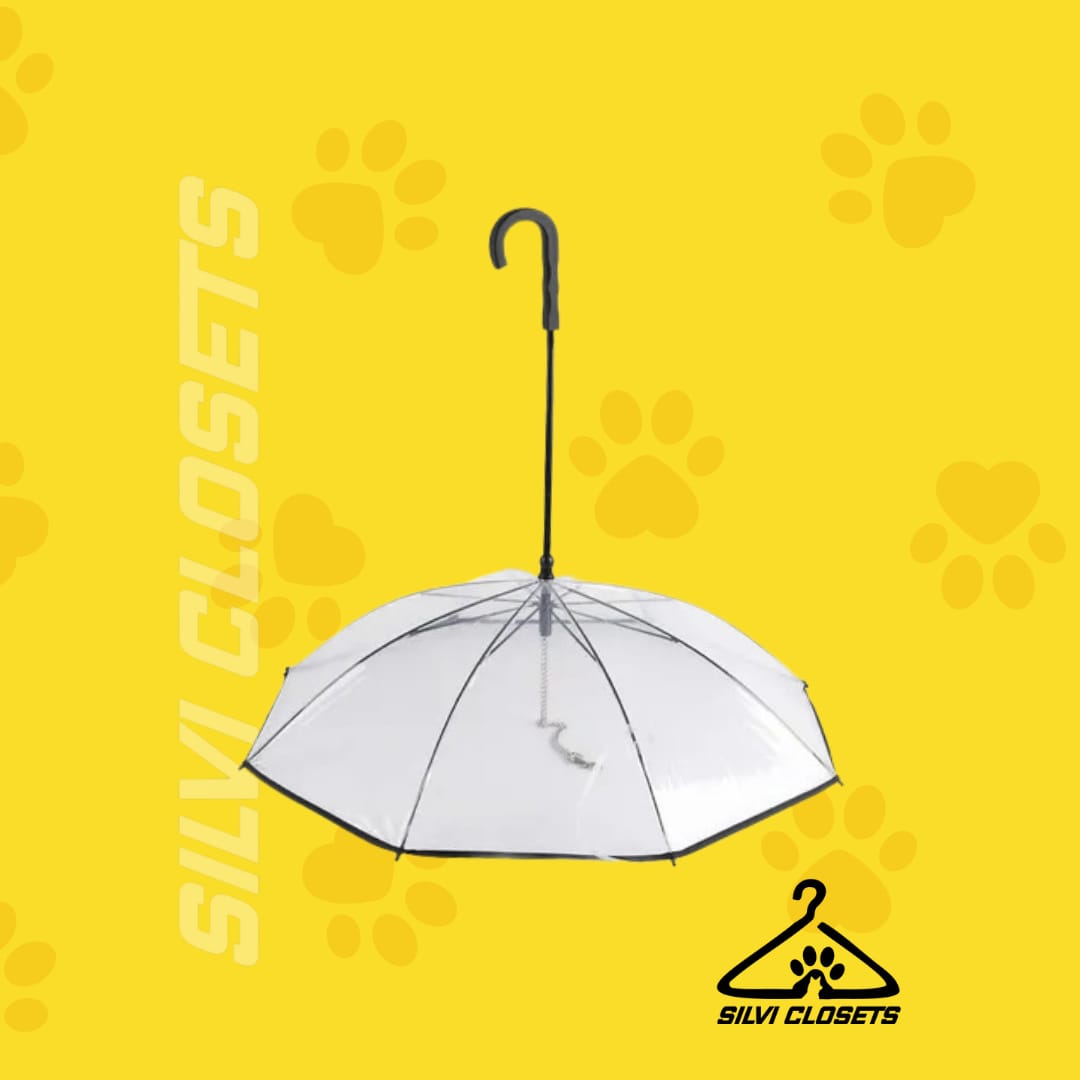 Paraguas para mascotas.