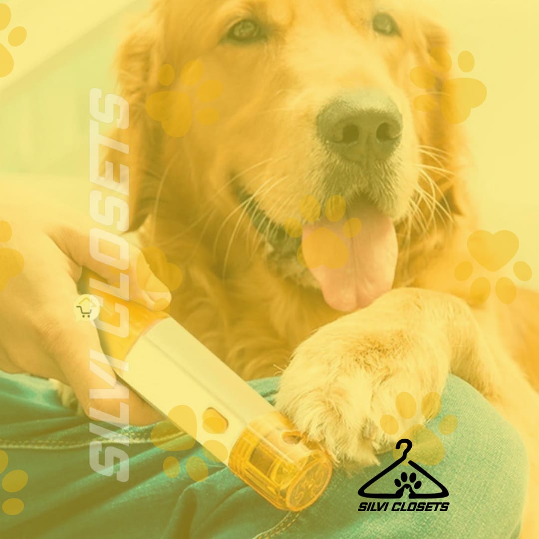 Lima eléctrica para uñas de mascotas