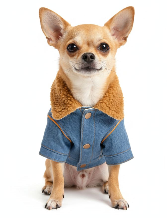 Chaqueta jeans para Mascotas
