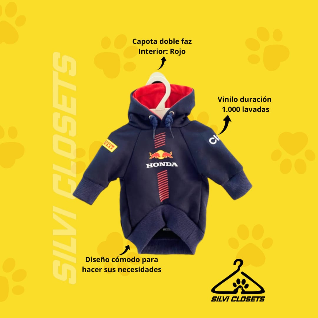 HOODIE RED BULL