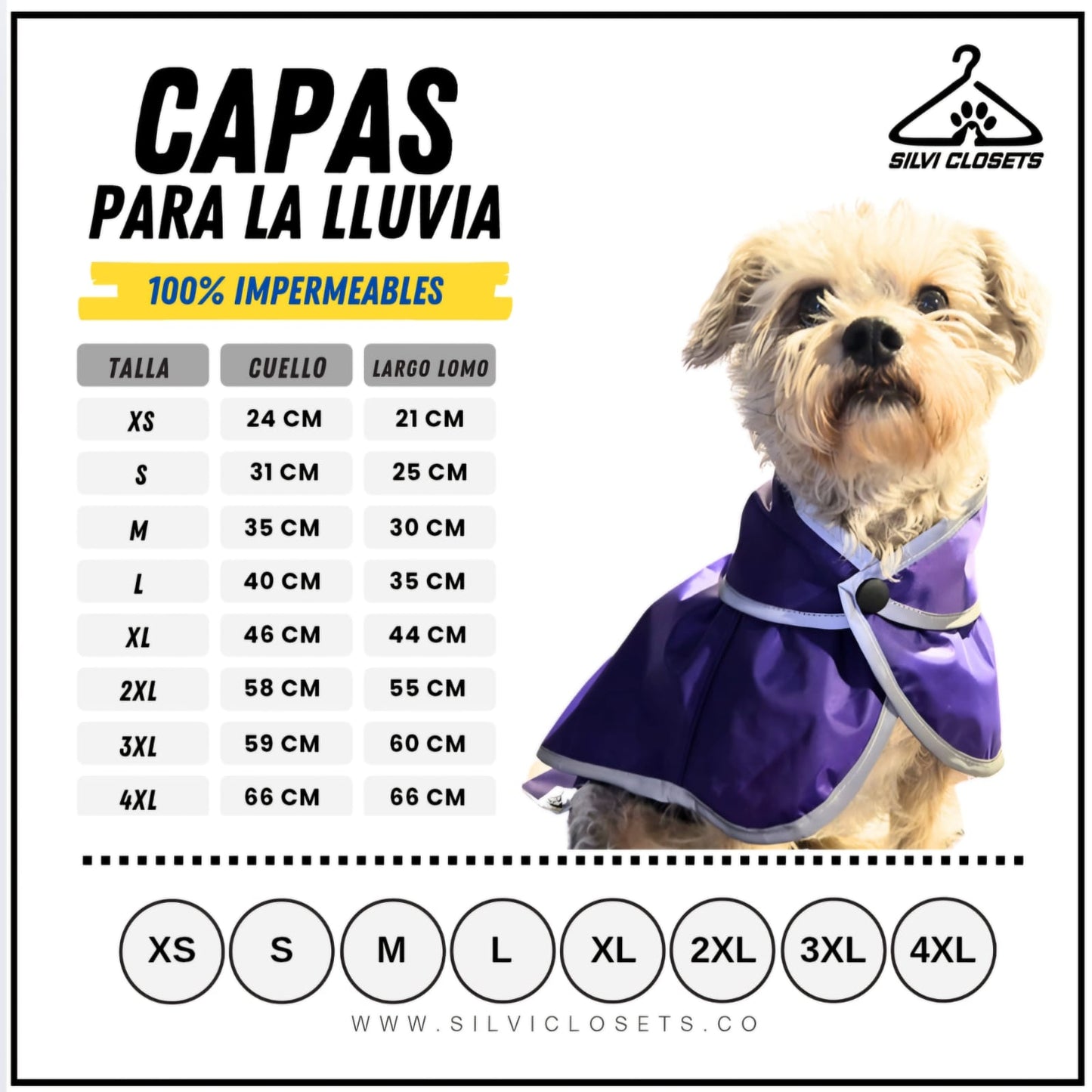 CAPAS PARA LA LLUVIA 100% IMPERMEABLES