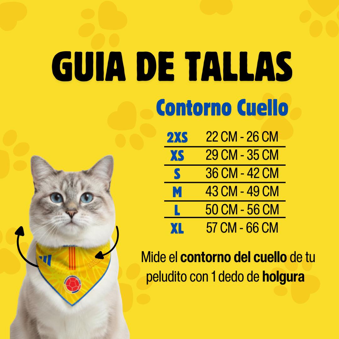 PAÑOLETA DE LA SELE PARA GATOS
